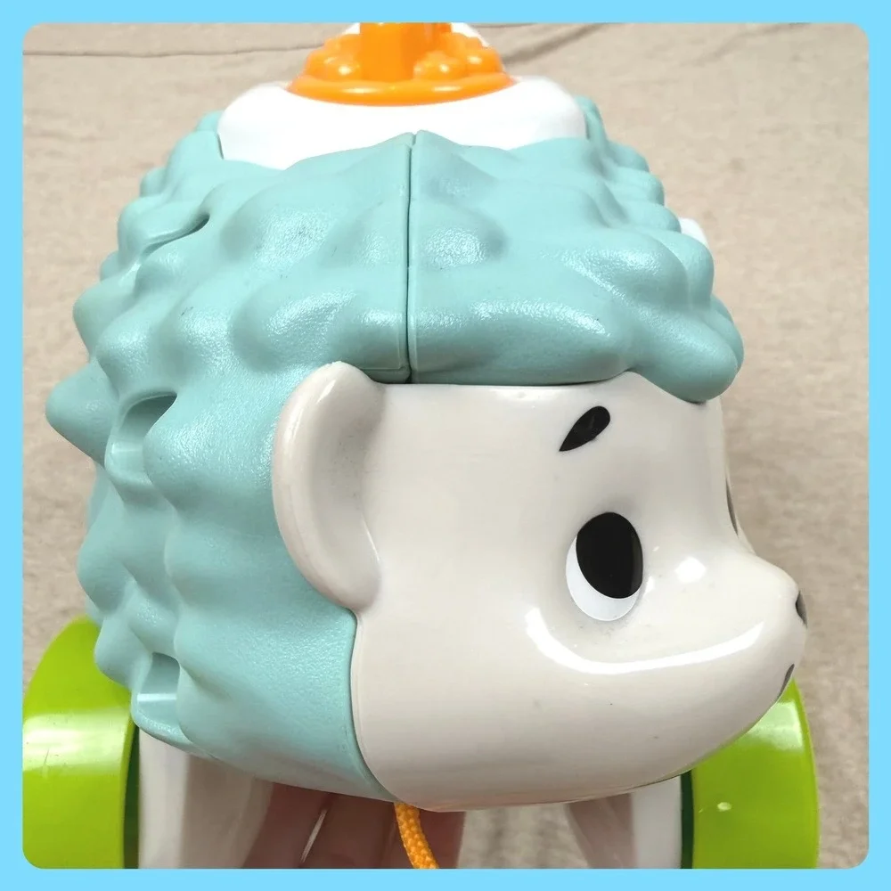 Linkamals Original 2019 Fisher Price Hedgehog Baby Educational Toy Lights Sounds